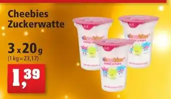 Thomas Philipps Cheebies Zuckerwatte 3 x 20 g Angebot