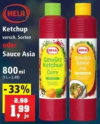 Thomas Philipps HELA oder Sauce Asia 800 ml Angebot