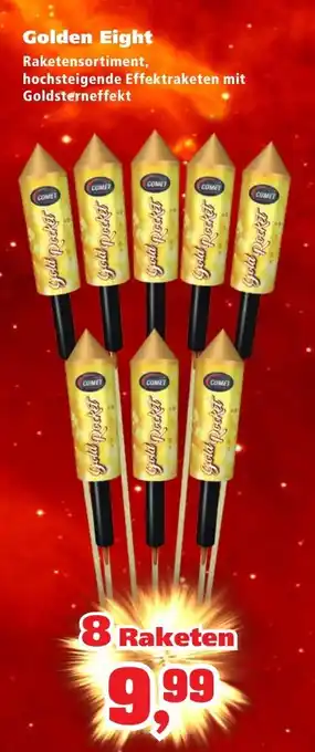 Thomas Philipps Golden Eight Raketensortiment 8 Raketen Angebot