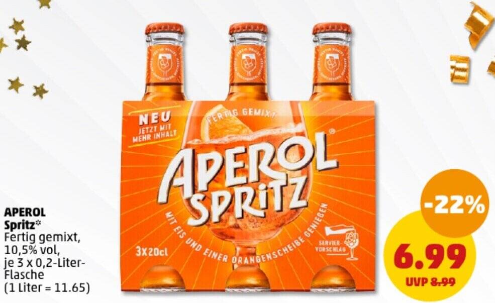 Verwunderlich Aperol Angebot Penny Fotos