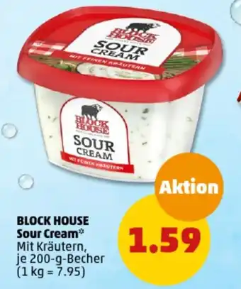 PENNY BLOCK HOUSE Sour Cream 200-g-Becher Angebot