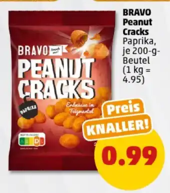 PENNY BRAVO Peanut Cracks 200-g-Beutel Angebot