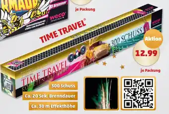 PENNY TIME TRAVEL 300 Schuss Ca. 20 Sek. Brenndauer Angebot