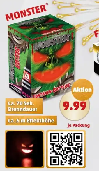 PENNY MONSTER Ca. 70 Sek. Brenndauer Angebot