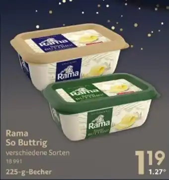 Selgros Rama So Buttrig 225-g-Becher Angebot