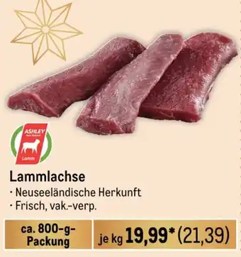 METRO Lammlachse ca. 800-g-Packung Angebot