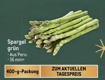 METRO Spargel grün 400-g-Packung Angebot