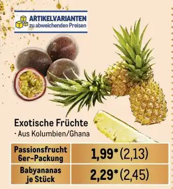 METRO Exotische Früchte Passionsfrucht 6er-Packung Angebot