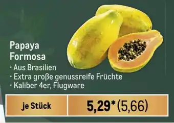 METRO Papaya Formosa Angebot