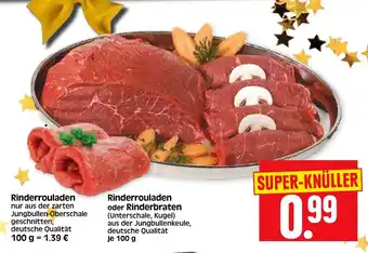 Edeka Herkules Rinderrouladen oder Rinderbraten 100 g Angebot