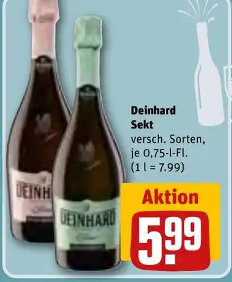 REWE Deinhard Sekt 0,75 l Fl. Angebot