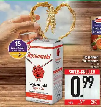 Marktkauf Rosenmehl Weizenmehl Angebot