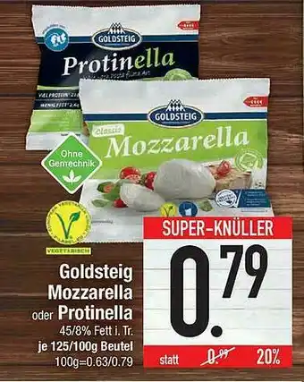 Marktkauf Goldsteig Mozzarella Oder Protinella Angebot