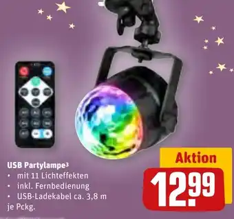 REWE USB Partylampe Angebot