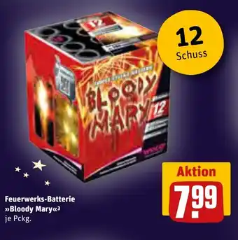 REWE Feuerwerks-Batterie Bloody Mary Angebot