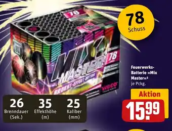 REWE Feuerwerks-Batterie Mix Master Angebot