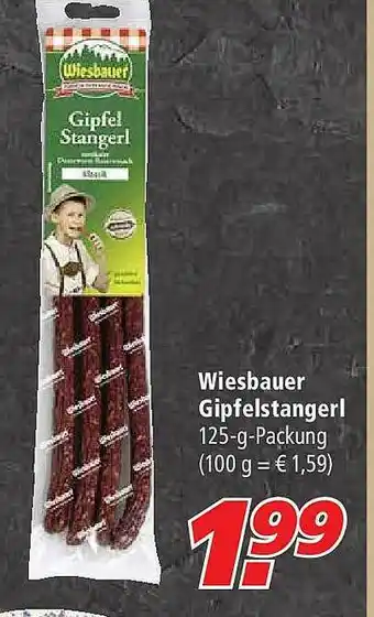 Marktkauf Wiesbauer Gipfelstangerl Angebot