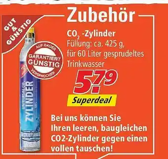 Marktkauf Co₂-zylinder Angebot