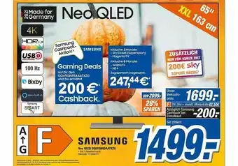 Expert Klein Samsung Neo Qled Tv Angebot