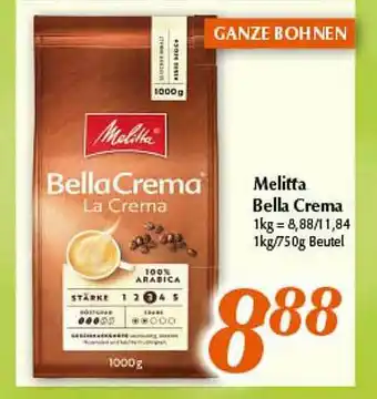 inkoop Melitta Bella Crema Angebot