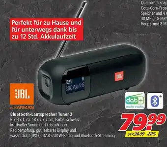 Marktkauf Jbl Harman Bluetooth Lautsprecher Tuner 2 Angebot