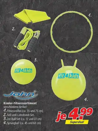 Marktkauf Kinder-fitnessortiment John Angebot