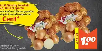 Marktkauf Netzen Gut & Günstig Zwiebeln Angebot