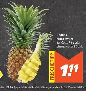 Marktkauf Ananas Extra Sweet Angebot