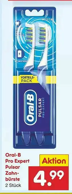 Netto Marken-Discount Oral-b Pro-expert Pulsar Zahnbürste Angebot