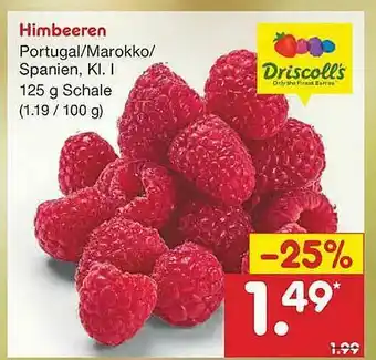 Netto Marken-Discount Himbeeren Driscoll's Angebot