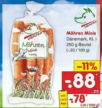 Netto Marken-Discount Möhren Minis Angebot