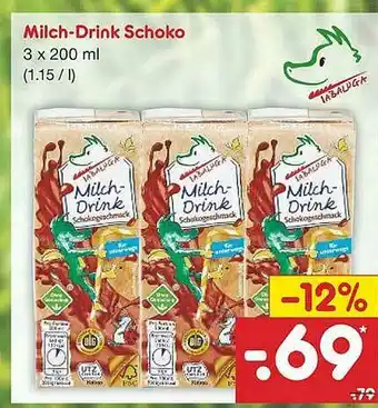 Netto Marken-Discount Milch-drink Schoko Angebot