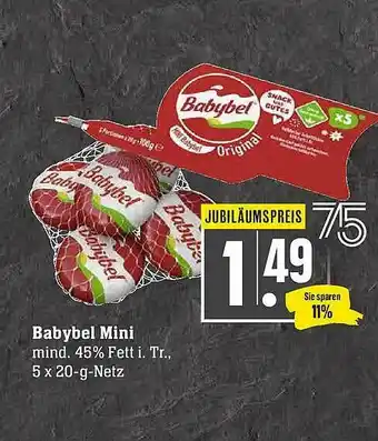 Scheck-in-Center Babybel Mini Angebot