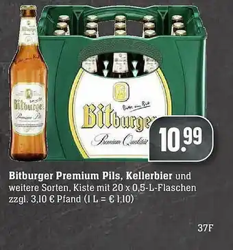 Scheck-in-Center Bitburger Premium Pils Kellerbier Angebot