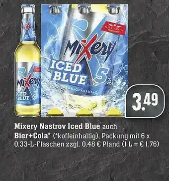 Scheck-in-Center Mixery Nastrov Iced Blue Auch Bier-cola Angebot