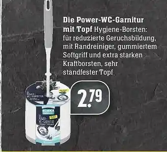 Scheck-in-Center Die Power-wc-garnitur Mit Topf Angebot