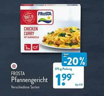 Aldi Nord Frosta Pfannengericht Angebot