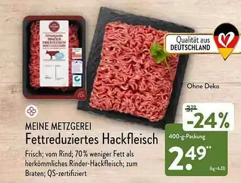 Aldi Nord Fettreduziertes Hackfleisch Angebot