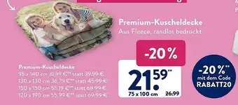 Aldi Süd Premium-kuscheldecke Angebot