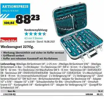 Conrad Makita Werkzeugset Angebot