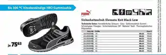 Conrad Puma Sicherheitsschuh Elevante Knit Black Low Angebot