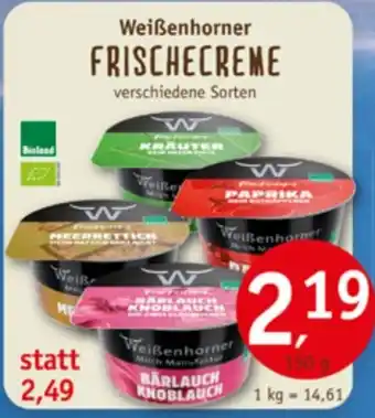 Erdkorn Biomarkt Weißenhorner FRISCHECREME 150 g Angebot