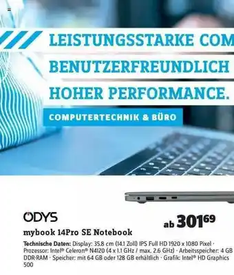 Conrad Odys Mybook 14pro Se Notebook Angebot