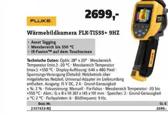 Conrad Wärmebildkamera Flk-tis55+ 9hz Fluke Angebot