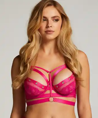 Hunkemöller Hunkemöller unwattierter longline-bügel-bh sadie rosa Angebot