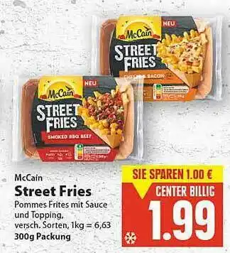 E-Center Mccain Street Fries Angebot