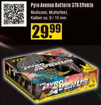 V Baumarkt NICO Pyro Avenue Batterie 376 Effekte Angebot