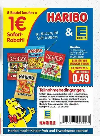 E-Center Haribo Angebot