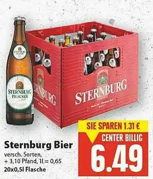 E-Center Sternburg Bier Angebot