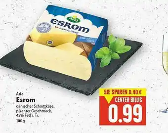 E-Center Arla Esrom Angebot